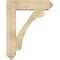 Ekena Millwork Legacy Arts and Crafts Rough Sawn Bracket w/ Offset Brace, Douglas Fir, 8"W x 30"D x 38"H BKT0806X30X38LEC03RDF - alternate 2
